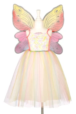 Valerie Fairy Costume Dress & Wings Set - 3-4 Years