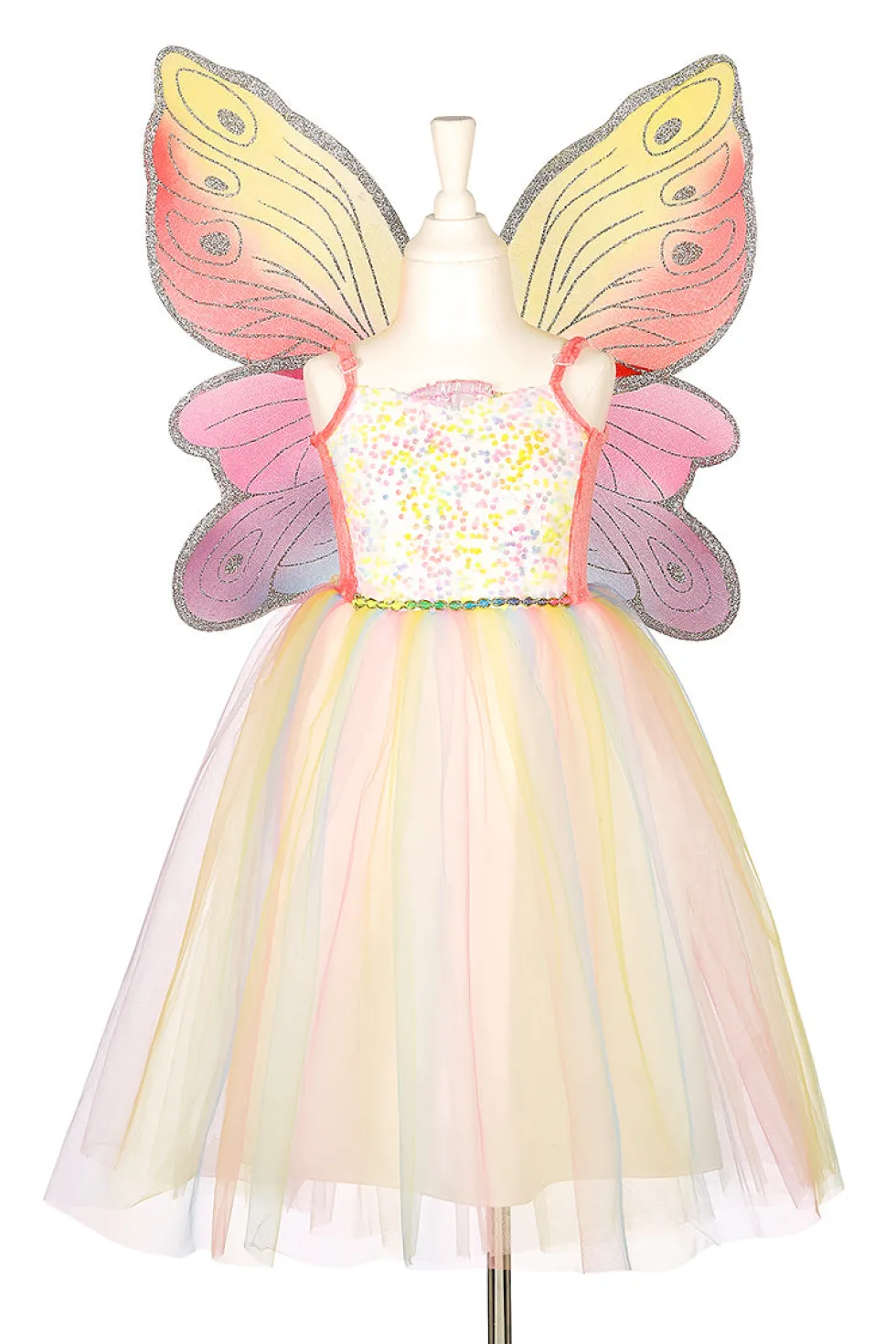 Valerie Fairy Costume Dress & Wings Set - 3-4 Years