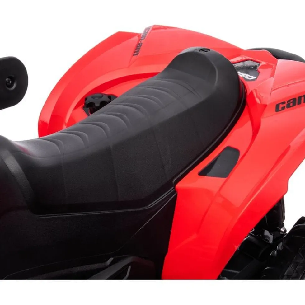 24V Can Am Renegade 1-Seater ATV Ride On - Red