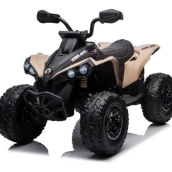 24V Can Am Renegade 1-Seater ATV Ride On - Khaki
