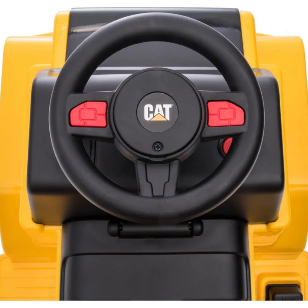 6V CAT Dump Truck 1-Seater Ride On Toy