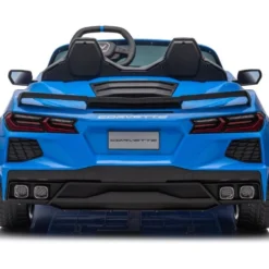 24V Chevrolet Corvette C8 2 Seater Ride on - Blue
