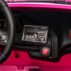 24V Corvette C8 2-Seater Ride On Car - Pink