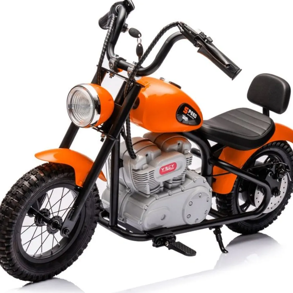 36V Freddo e-Chopper Ride On - Orange