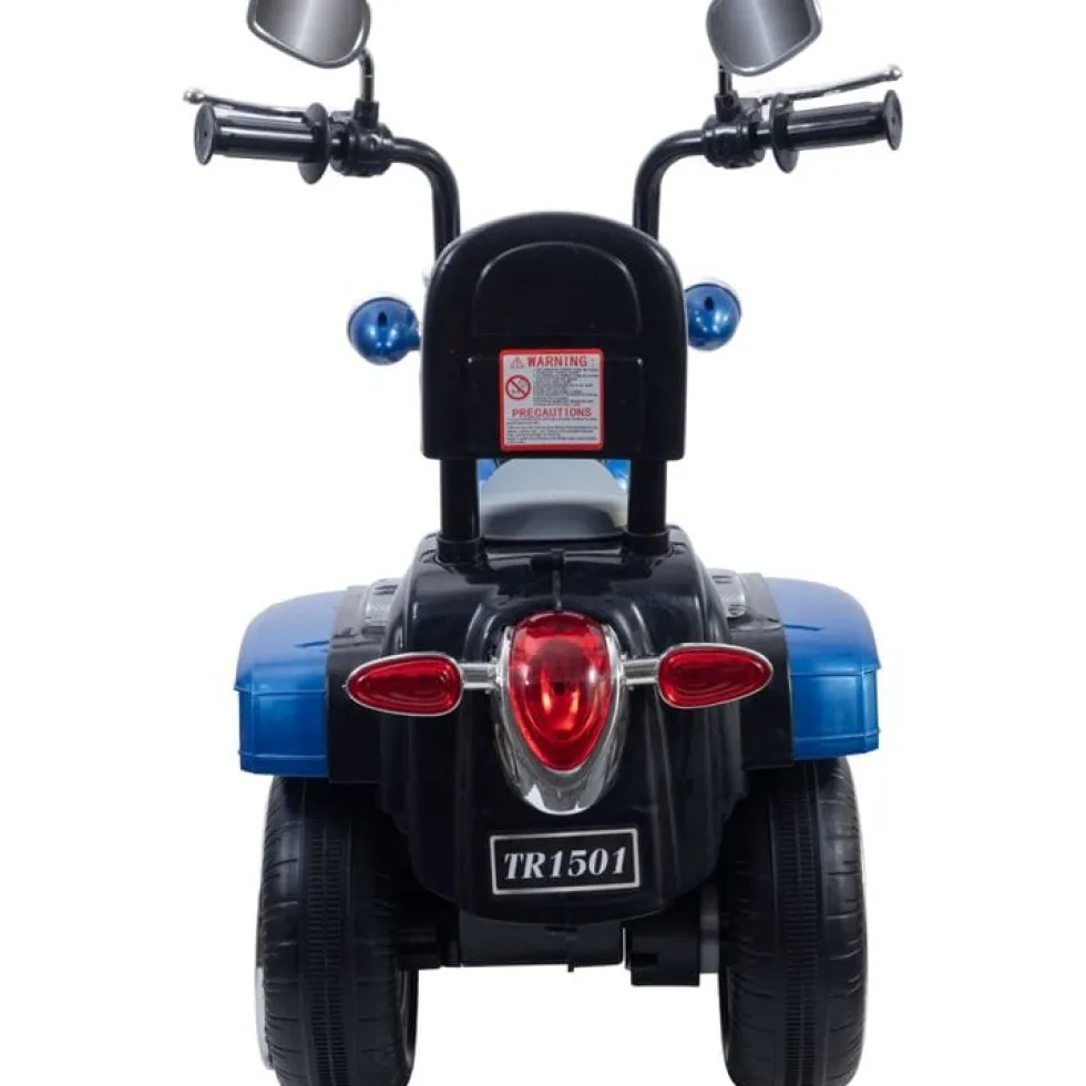 6V Freddo Toys Chopper Style Ride On Trike - Blue