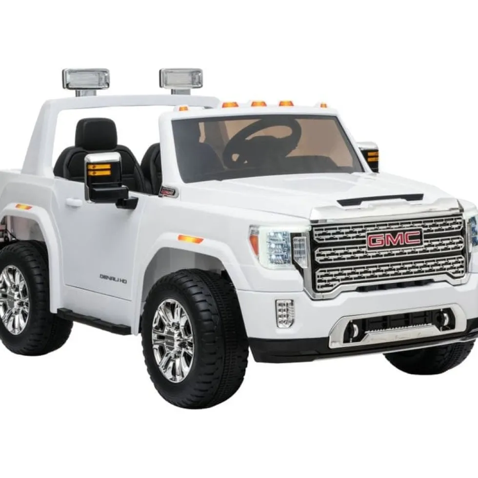 24V GMC Denali 2 Seater Ride On - White