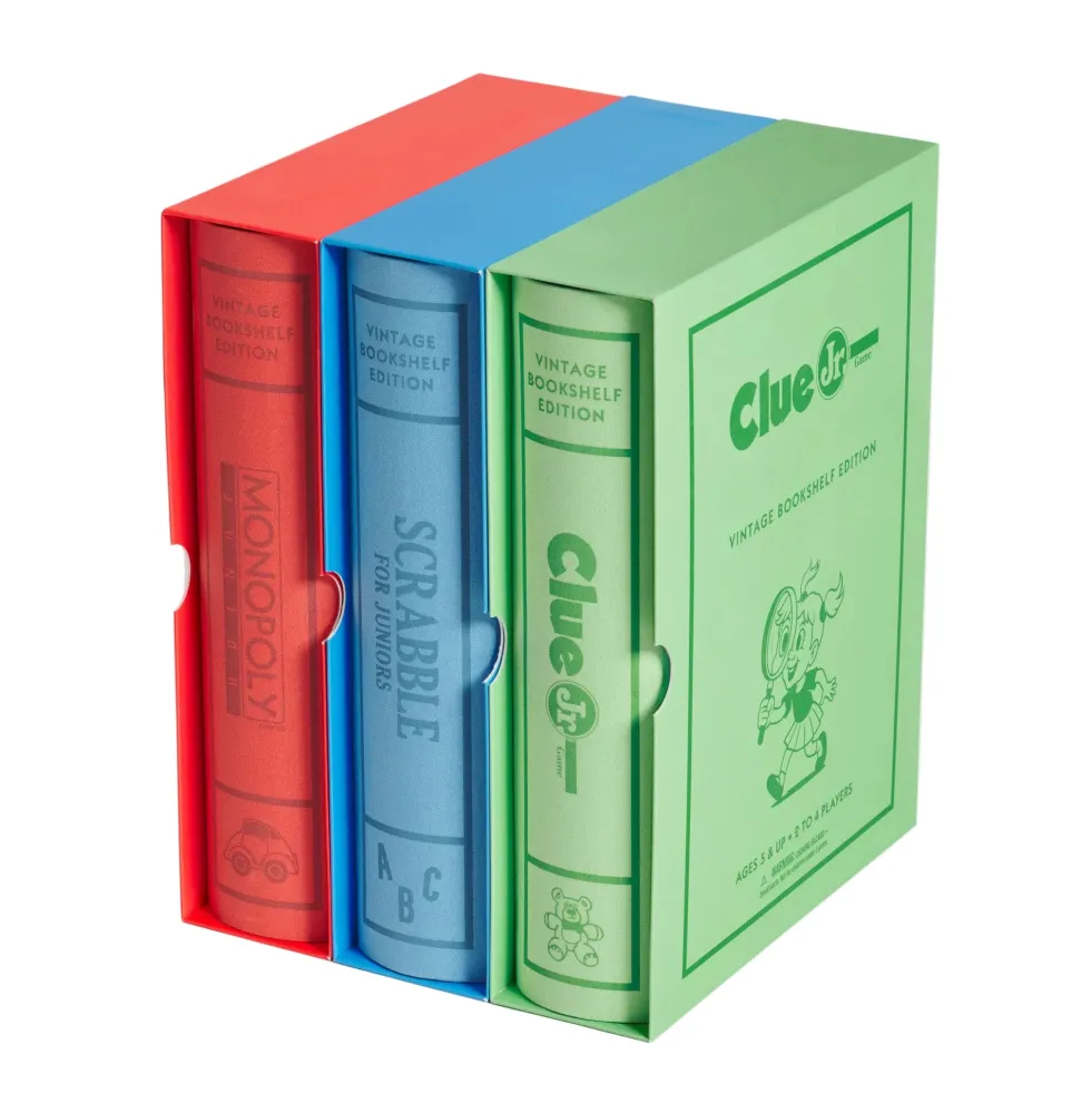 Vintage Bookshelf Games – 2026 Editions 3-Pack