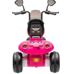 12V Kids Cruiser 1-Seater Motorcycle - Pink