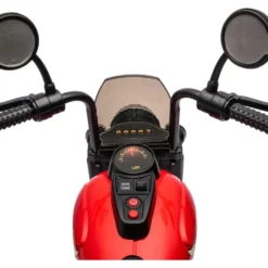 12V Kids Cruiser 1-Seater Motorcycle - Red