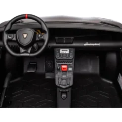 24V Lamborghini Aventador 2 Seater Ride on Car for Kids - Grey