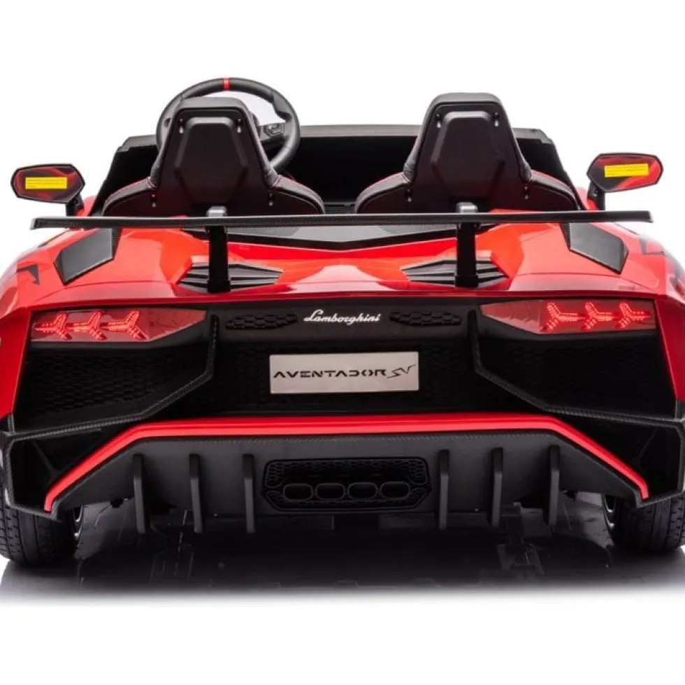 24V Lamborghini Aventador 2 Seater Ride on Car for Kids - Red