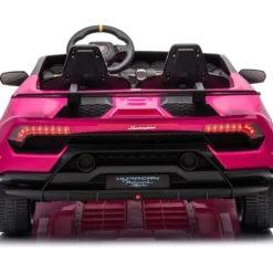 24V Lamborghini Huracan 2-Seater Electric Ride On - Pink