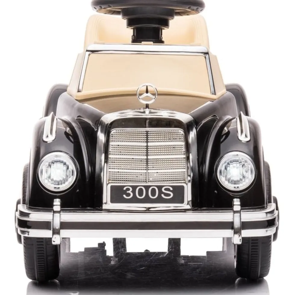 6V Mercedes Benz 300S 1-Seater Mini Ride On Car - Black