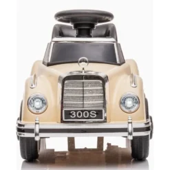 6V Mercedes Benz 300S 1-Seater Mini Ride On Car - Beige