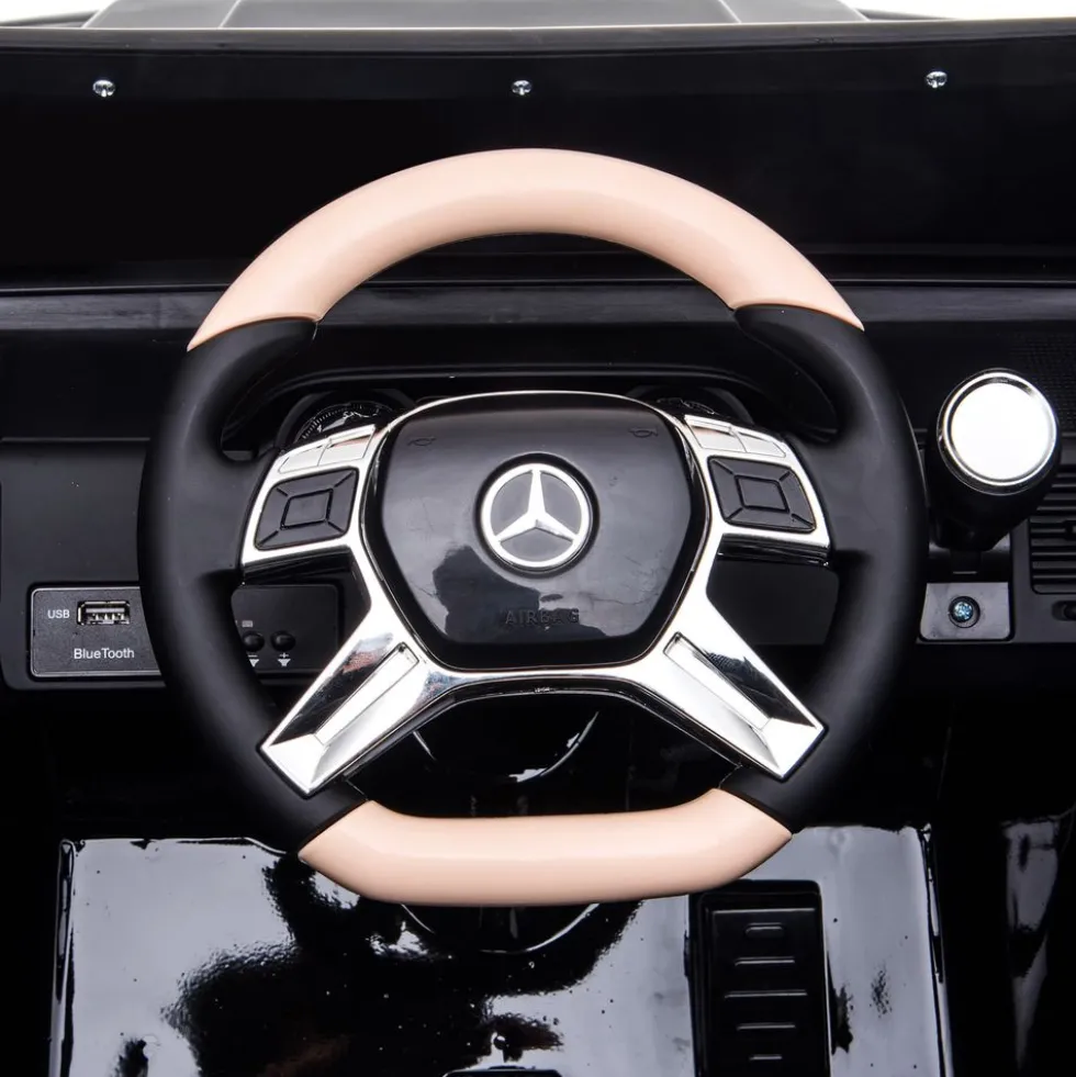 12V Mercedes Maybach G650 Landaulet 1-Seater Ride-On Car - Black