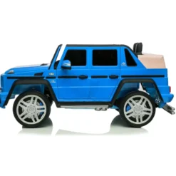 12V Mercedes Maybach G650 Landaulet 1-Seater Ride-On Car - Blue