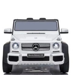 12V Mercedes Maybach G650 Landaulet 1-Seater Ride-On Car - White