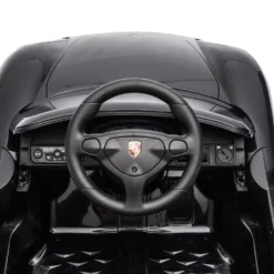 12V Porsche Carrera GT 1 Seater Ride On Car - Black