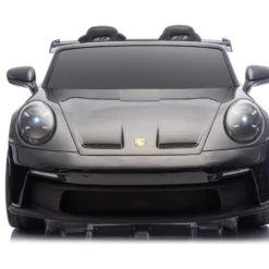 24V Porsche 911 GT3 2-Seater Kids Ride-On Car with Remote Control - Black