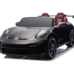 24V Porsche 911 GT3 2-Seater Kids Ride-On Car with Remote Control - Black