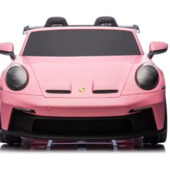 24V Porsche 911 GT3 2-Seater Kids Ride-On Car with Remote Control - Pink