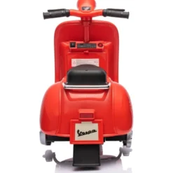 12V Vespa Electric Ride-On Scooter - Red