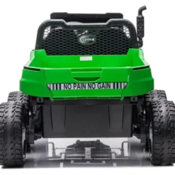 24V 4x4 Freddo Toys Tractor Trailer 2 Seater Ride on - Green