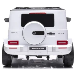 24V 4x4 Mercedes Benz G63 AMG 2 Seater Ride On Car - White