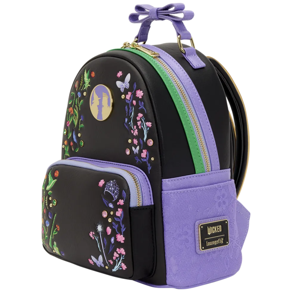 Wicked Glinda & Elphaba Floral & Lace Mini Backpack