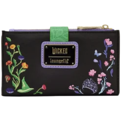 Wicked Glinda & Elphaba Floral & Lace Flap Wallet