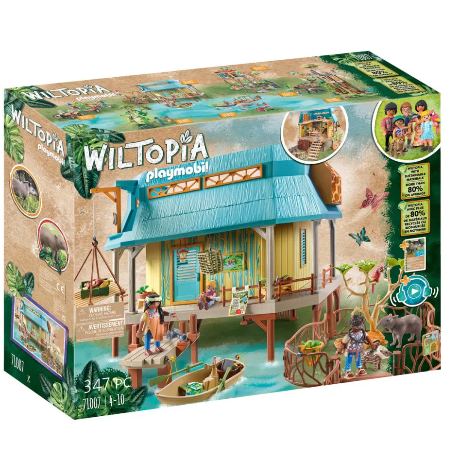 Wiltopia Animal Care Station Playset