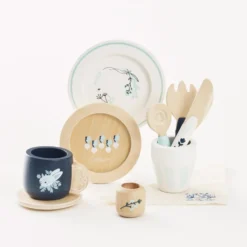Wooden Cutlery Pretend Play Dining Set