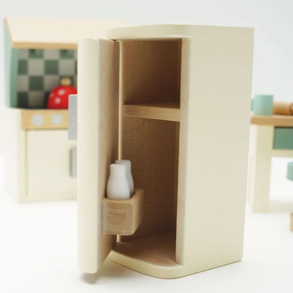 Wooden Dollhouse 20 Piece Kitchen Furniture Set