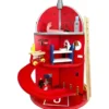 Wooden Fire Station Playset