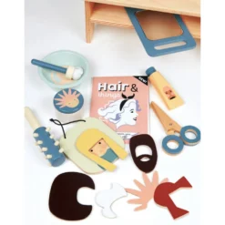 Wooden Hair Salon Set