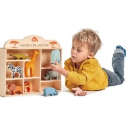 Wooden Safari Animal Collection