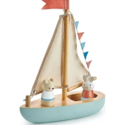 Wooden Sailway Boat