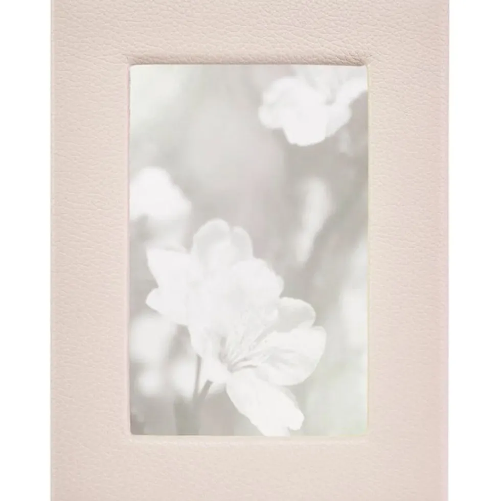 4" x 6" Leather Studio Frame - Light Pink