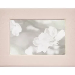 4" x 6" Leather Studio Frame - Light Pink