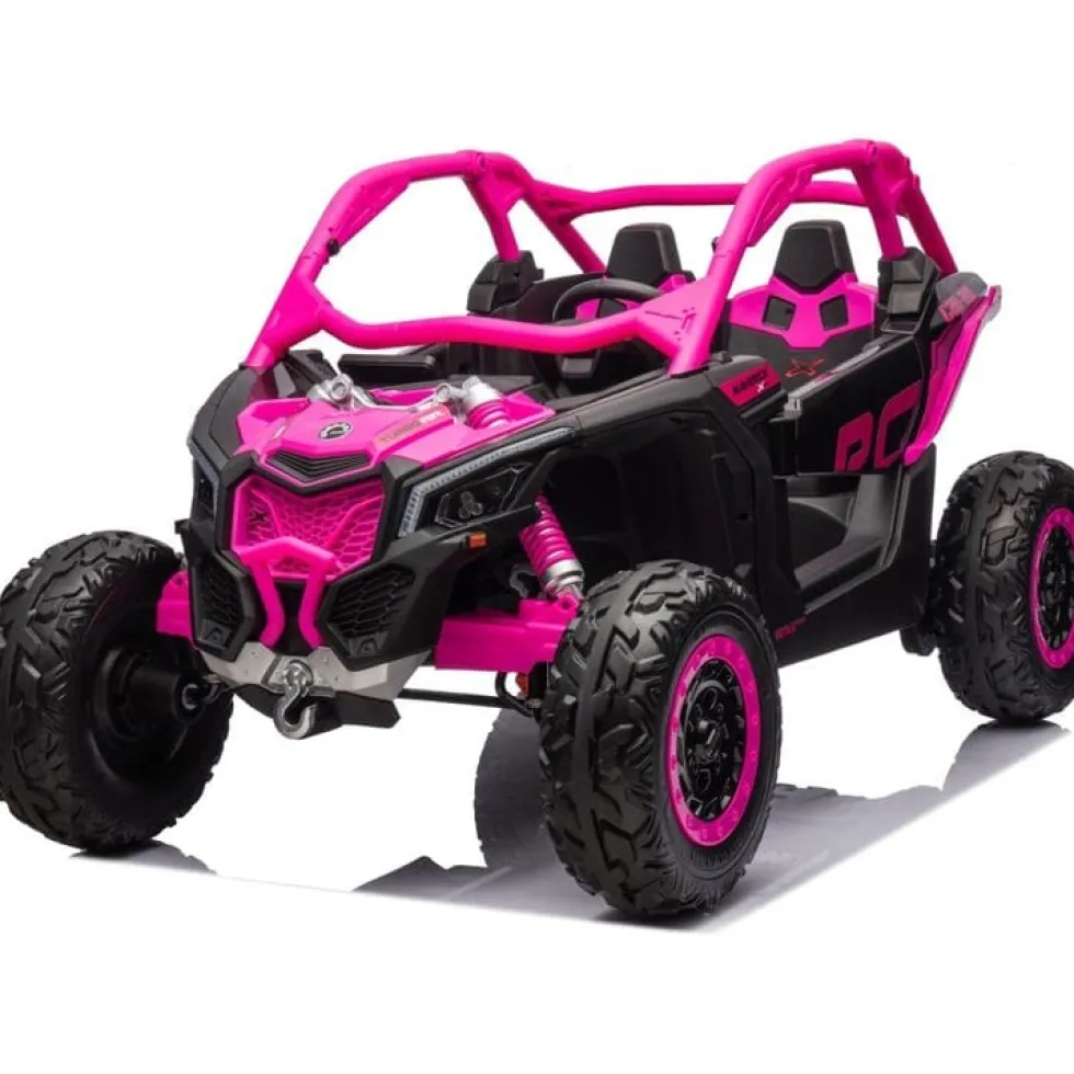 2x24V 4x4 Can Am Maverick 2 Seater Ride on UTV - Pink