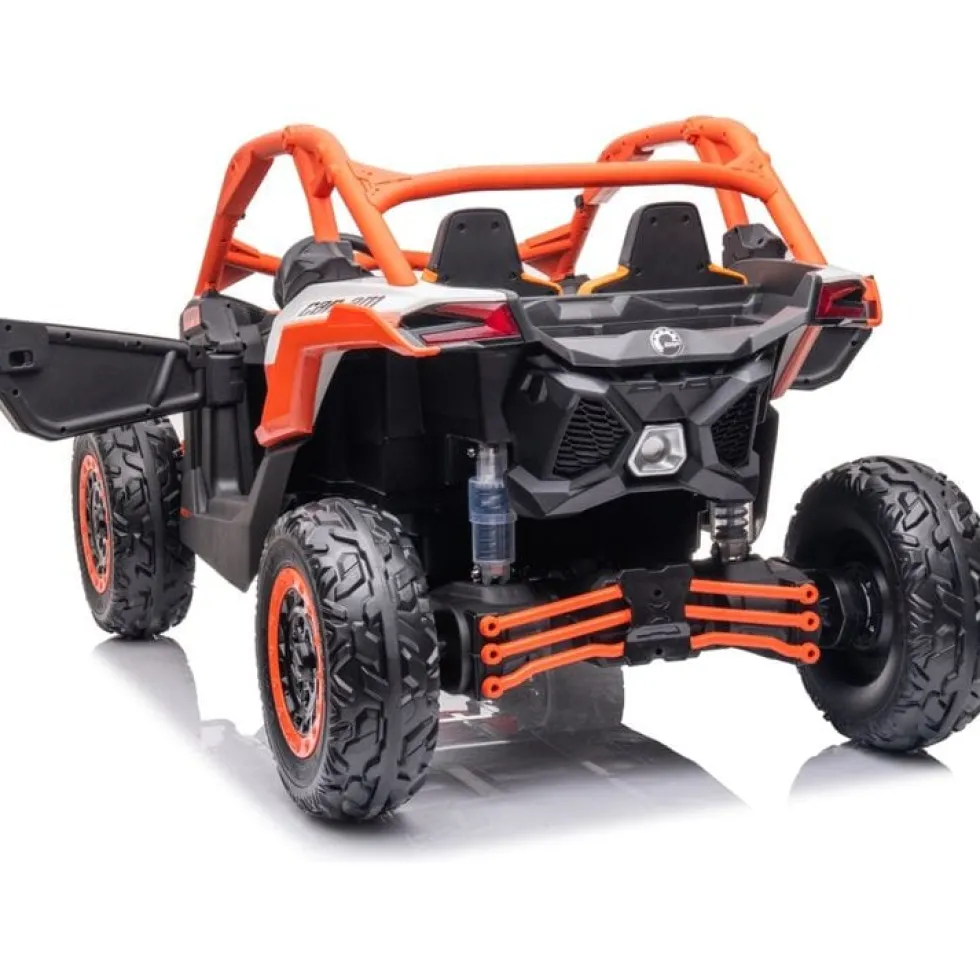 2x24V 4x4 Can Am Maverick 2 Seater Ride on UTV - Orange