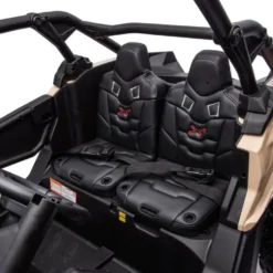 2x24V 4x4 Can Am Maverick 2 Seater Ride on UTV - Khaki
